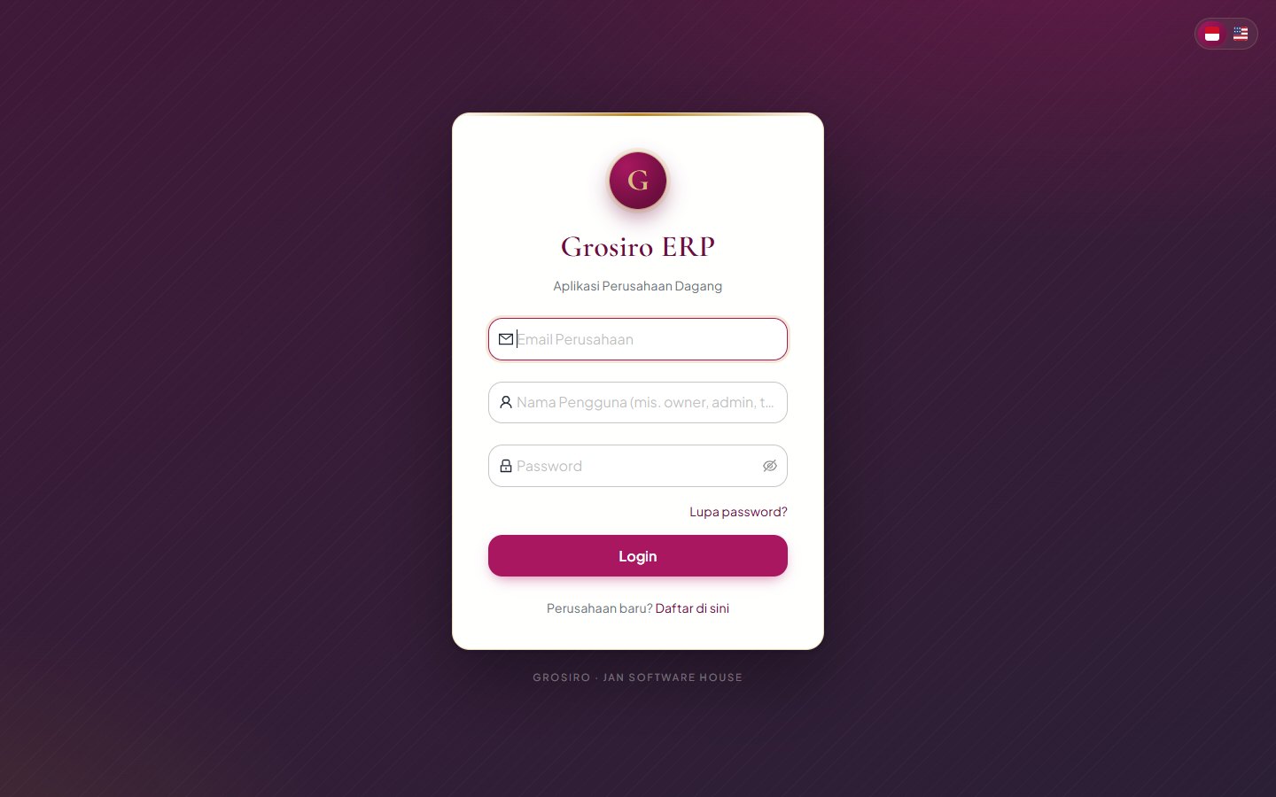 Grosiro ERP