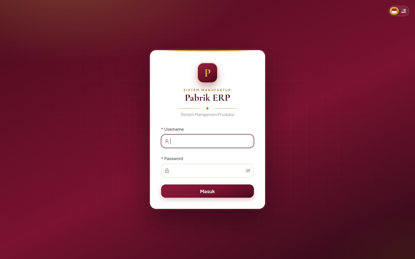 Pabrik ERP